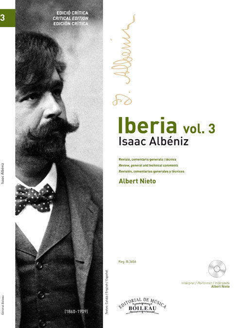 Iberia Vol.3, de ALBENIZ PASCUAL, ISAAC | portada del libro