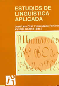 Estudios de lingü¡stica aplicada, de ANDREU ANDRES, Mª ANGELES | portada del libro