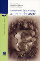 Profesionales de la psicología ante el desastre, de García Renedo | portada del libro