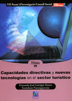Capacidades directivas y nuevas tecnolog¡as en el sector tur¡stico, de GARRIGOS SIMON | portada del libro