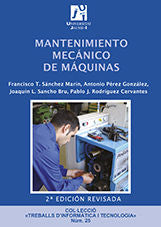 Mantenimiento mecánico de máquinas, de Pérez González | portada del libro
