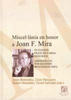 Miscel·lània en honor a Joan F. Mira, de CAMPOS VILANOVA | portada del libro