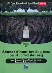 Sensor d'humitat de la terra per al control del reg, de BISQUERT MASCARELL | portada del libro