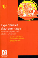 Experiències d'aprenentatge: formació de persones adultes i universitat., de Gil Beltrán | portada del libro
