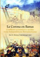 La Corona en llamas., de Serrano Ortega, José Antonio | portada del libro