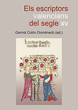 Els escriptors valencians del segle XV, de Varios autores | portada del libro