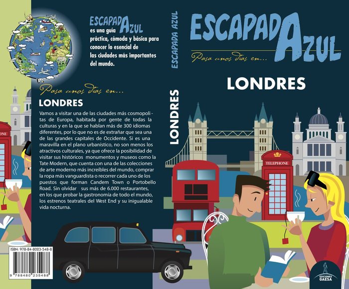 ESCAPADA LONDRES, de Monreal, Manuel | portada del libro