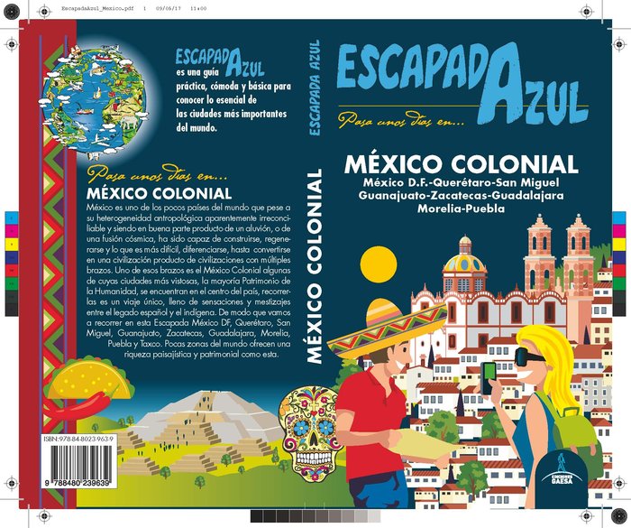 ESCAPADA MÉXICO COLONIAL, de García, Jesús | portada del libro