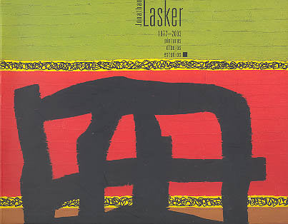 Jonathan Lasker 1977-2003. Pinturas. Dibujos. Estudios, de M.N.C.A. REINA SOFíA | portada del libro
