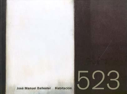 José Manuel Ballester.- Habitación 523 | portada del libro