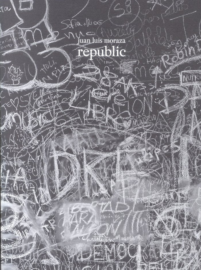 Juan Luis Moraza. Republic | portada del libro
