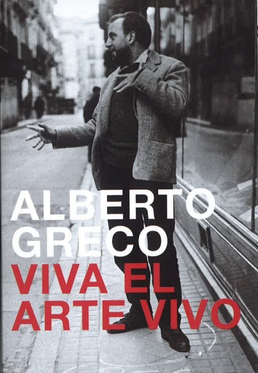 ALBERTO GRECO. VIVA EL ARTE VIVO, de DAVIS, FERNANDO | portada del libro