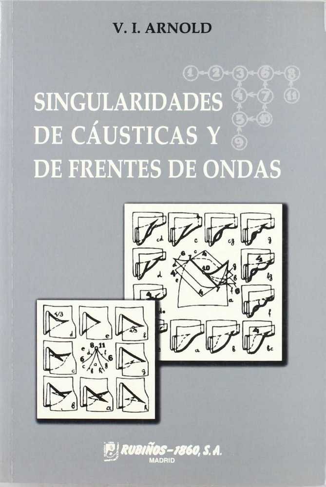 SINGULARIDADES CAUSTICAS Y DE FRENTES DE ONDAS, de ARNOLD | portada del libro