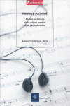 Música y sociedad, de Jaime Hormigos Ruiz | portada del libro