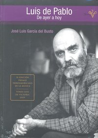 LUIS DE PABLO, de José Luis García del Busto | portada del libro