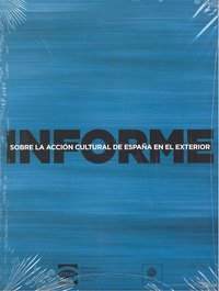 Informe sobre la acción cultural internacional en España | portada del libro