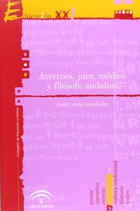 AVERROES JUEZ MEDICO Y FILOSOFO, de PUIG MONTADA | portada del libro