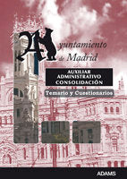 AUXILIAR ADMINISTRATIVO, CONSOLIDACION DE EMPLEO TEMPORAL, AYUNTA | portada del libro
