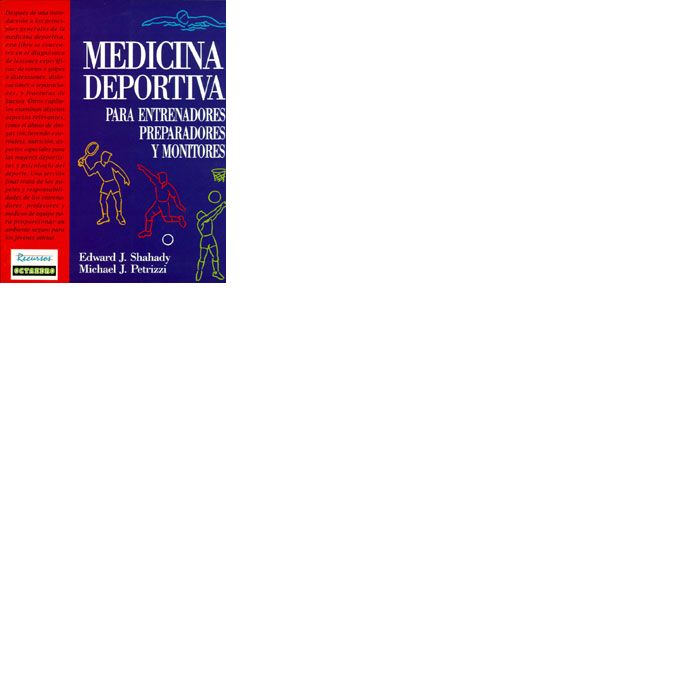 Medicina deportiva, de Shahady, Edward J. | portada del libro