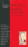 Escritos (1940-1948), de Orwell, George | portada del libro