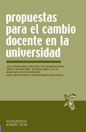 Propuestas para el cambio docente en la universidad, de Carreras Barnés, Josep | portada del libro
