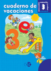 CUADERNO VACACIONES 3 AÑOS BAUL MAGICO, de PALOMAR | portada del libro