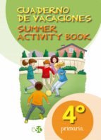 CUADERNO DE VACACIONES 4º PRIMARIA, de Varios autores | portada del libro