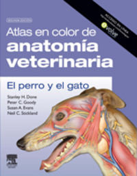 Atlas en color de anatom¡a veterinaria, de DONE, STANLEY H. | portada del libro