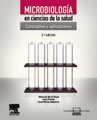 Microbiología en ciencias de la salud + StudentConsult en español, de DE LA ROSA, M. | portada del libro