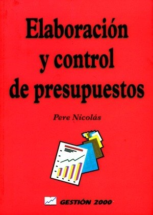 Elaboración y control de presupuestos, de Nicolàs Plans | portada del libro