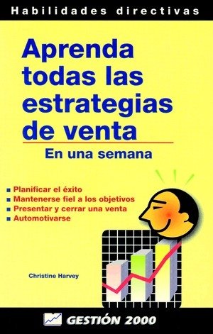 Aprenda todas las estrategias de venta, de Harvey | portada del libro