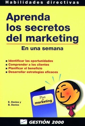 Aprenda los secretos del marketing, de Davies, B. | portada del libro