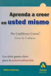 AMAT APRENDA A CREER EN USTED MISMO, de ANDERSON | portada del libro