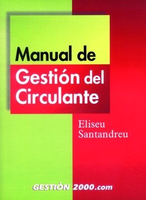 Manual de gestión del circulante, de SANTANDREU | portada del libro