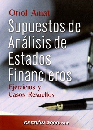 Supuestos de análisis de estados financieros, de Amat | portada del libro