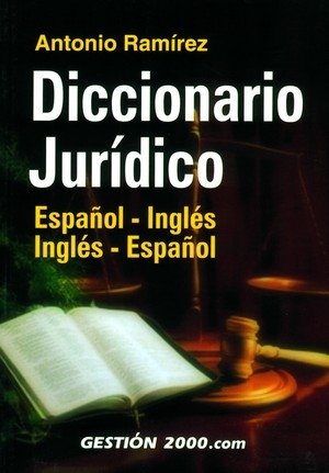 Diccionario jurídico, de Ramírez | portada del libro