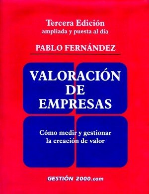 Valoración de empresas, de Fernández | portada del libro