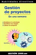 Gestión de proyectos, de Mark Brown | portada del libro