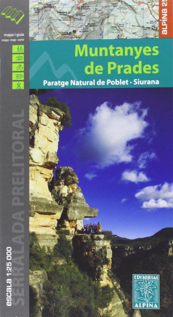 MUNTANYES DE PRADES | portada del libro
