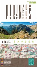 PIRINEOS 1:350.000 -ALPINA -2023-, de Varios autores | portada del libro