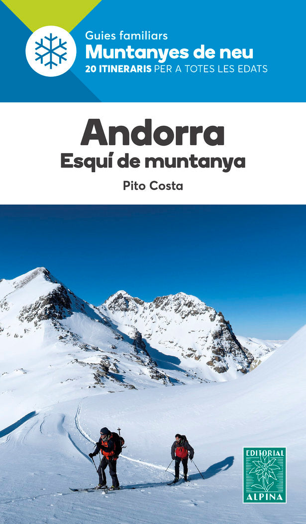 ANDORRA ESQUI DE MUNTANYA, de PITO COSTA | portada del libro