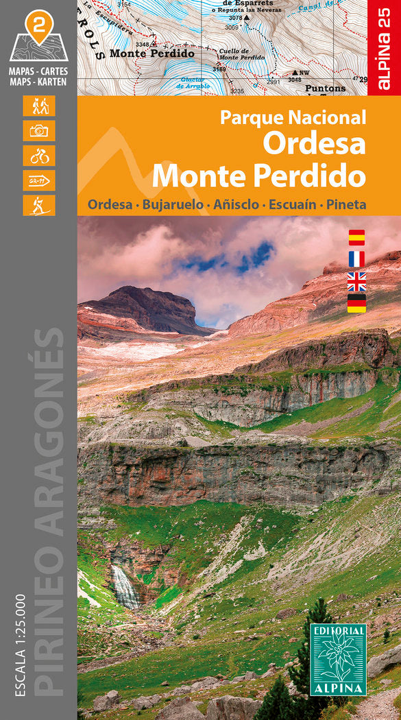 ORDESA MONTE PERDIDO | portada del libro