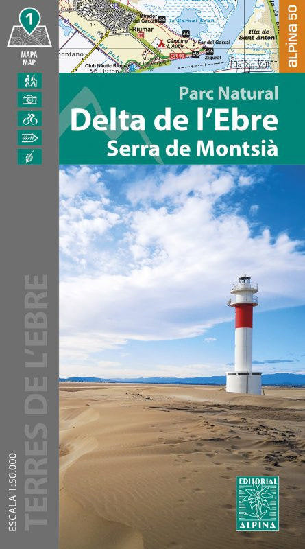 DELTA DE LEBRE SERRA DE MONTSIA | portada del libro