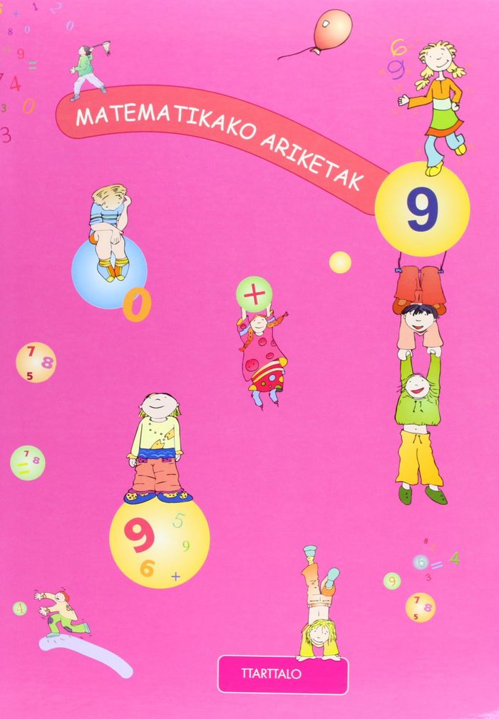 Matematikako ariketak 9, de Goñi Zabala | portada del libro