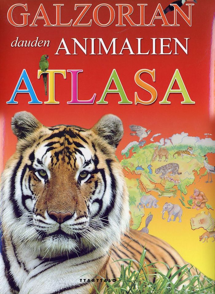Galzorian dauden animalien atlasa, de Spada | portada del libro