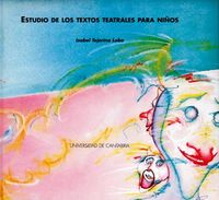 Estudio de los textos teatrales para niños, de Tejerina Lobo | portada del libro
