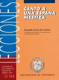 Canto a una España mestiza, de García de Cortázar, Fernando | portada del libro
