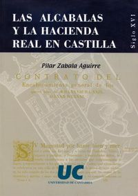 Las alcabalas y la hacienda real en Castilla, de Zabala Aguirre | portada del libro
