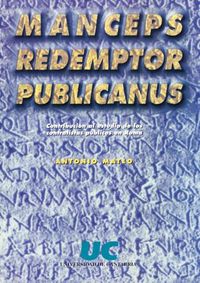 Manceps, redemptor, publicanus, de Mateo Sanz | portada del libro