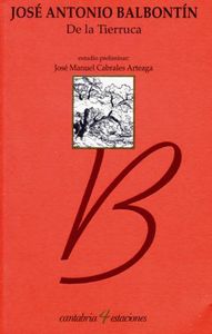 De la tierruca, de Balbontín | portada del libro